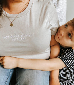 Not Your Normal Mother Cropped Tee